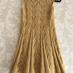 Anthropologie Angel of the North sleeveless sweater